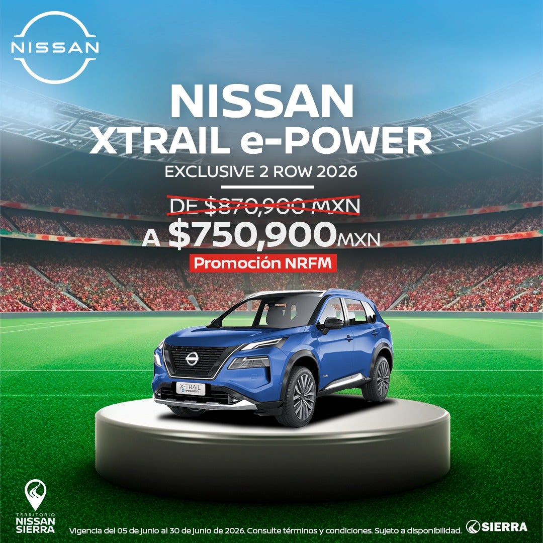 X-TRAIL E-POWER EXCLUSIVE 2 ROW 2026.
